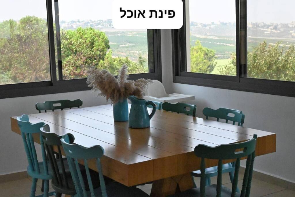 מטולה מול חרמון Villa Buitenkant foto