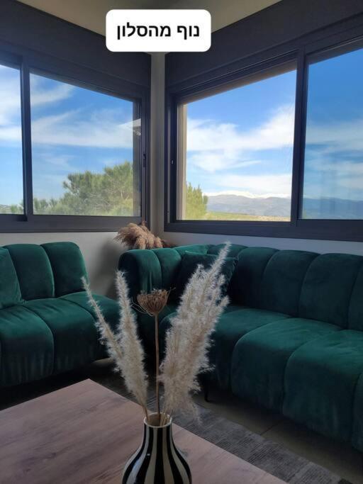 מטולה מול חרמון Villa Buitenkant foto