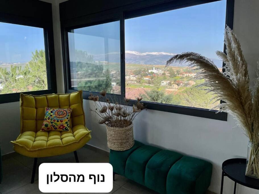 מטולה מול חרמון Villa Buitenkant foto